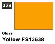 Mr. Hobby G329 Mr. Color Gloss 329 Jaune FS13538 (10ml) Modélisme