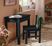 Argos Home Kids Scandinavia Desk & Chair - Navy Blue