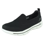 Ladies Skechers Go Walk Evolution Ultra Casual Slip On Textile Shoes Reach 15730