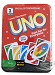 UNO Play Card Game in Collectible Tin: Fun for Kids Adults Families Special Home