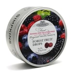 Simpkins Sugar & Gluten Free Forest Fruit Travel Sweets 175g Tin