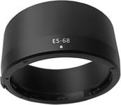 ES-68 Pare-Soleil pour Canon EF 50mm f/1.8 (Pas pour 1.4) STM,(Pas pour 1.4) STM,Pare-Soleil ES-68, Compatible avec Les filtres 49mm et Le Bouchon d'objectif 49mm