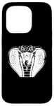 Coque pour iPhone 15 Pro Serpent Cobra Attrape-Poison Reptile Terrarium Reptiles Toxiques