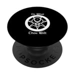 Do What Thou Wilt Thelema Crowley Mark of the Beast 666 PopSockets Adhesive PopGrip