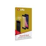 Celly-3D Hammer Glass for iPhone 7/8 Black