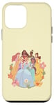 Coque pour iPhone 12 mini Disney Princess Pastel Princesses Spring Flower Friends