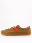 Vans Men's Sport Low Trainers - Khaki/red, Khaki, Size 6, Men