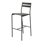 Fermob - Facto Bar Stool Liquorice 42 - Barstolar utomhus