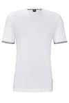 Hugo Boss Black Mens Thompson 04 T-Shirt White - Size Medium