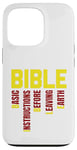 Coque pour iPhone 13 Pro INSTRUCTIONS DE BASE AVANT DE QUITTER LA TERRE - B.I.B.L.E