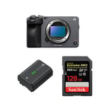 Sony FX3 Camera Starter Kit with extra Battery and 128GB SD-Card + BONUS Photogear Voucher