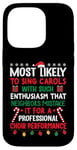 iPhone 14 Pro Most Likely To Sing Christmas Carols - Funny Christmas Case