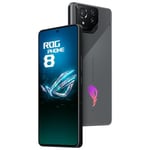 Asus ROG Phone 8, Qualcomm Snapdragon 8 Gen 3, SM8650, 6.78" FHD+ (2400x1080) 165Hz, 12GB RAM, 256GB Storage, Android 14, 50MP Gimbal Camera, 5500mAh, Dual Sim, Grey, UK