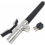 Car Steering Wheel Lock, barre anti-vol de voiture volant universel de voiture, haute sécurité, pour voiture suv camionnette camion caravane…