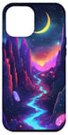 iPhone 12 Pro Max Mystic Crescent River Night Landscape Case