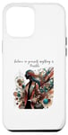 Coque pour iPhone 13 Pro Max Designer fort et drôle pour femme Think Outside The Box.Women's