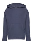 Müsli By Green Cotton Woolly Fleece Hoodie Blå