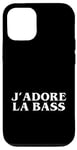 Coque pour iPhone 12/12 Pro J'adore la basse