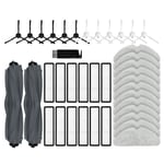 Kit D'Accessoires pour Aspirateur Robot Bot D10S/D10S Pro, Rouleau, Brosse LatéRale Principale, Filtre Hepa, Chiffons de Vadrouille, PièCes