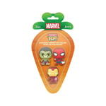 Figurine Funko Pop - Marvel Comics - Hulk / Spider-Man / Iron Man (Pâques) - Pack Pocket (77168)