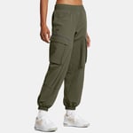 Pantalon cargo Under Armour Unstoppable pour femme Marine OD Vert / Noir XS