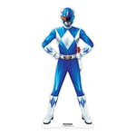 Star Cutouts SC4340 Power Ranger Blue Star-Mini Small Cardboard Cutout