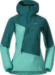 Bergans Bergans Women's Tind Windbreaker Anorak Light Malachite Green/Malachite Green S, Light Malachite Green/Malachite Green