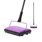 CLEANHOME MANUAL CARPET SWEEPER BRUSH CORDLESS RUG CLEANER DUSTER BROOM BEDROOM