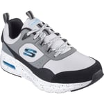 Skechers Mens Skech-Air Court - Yatton 232648-Gymt Grey/Multi Lace Up Shoe