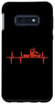 Coque pour Galaxy S10e Trucker Heartbeat Truck Driver Heartbeat