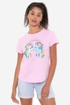 Bright Rainbow Womens Fashion T-Shirt