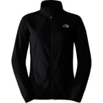 The North Face Womens 100 Glacier Full Zip  - Sort    - L