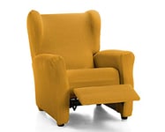 Martina Home Tunez Housse de Fauteuil, Polyester Coton, Jaune Moutarde, Relax