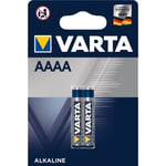 Varta alkaline AAAA batteri - 2 stk.