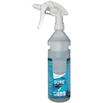 Sprayflaska SURE Int&SurfCl tom 750ml 6st