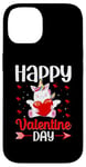 iPhone 14 Unicorn Happy Valentine Day Couple Funny Unicorns Lovers Case