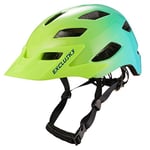 Lohca Casque Velo Homme Femme Casque VTT avec Visiere Adulte Casques de  Vélo, 55-61cm