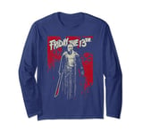 Friday the 13th Jason Drip Long Sleeve T-Shirt