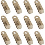 Memkey - Pinces de Bâche Clips de Tente de Camping en Plastique Petite Pince à Oeillets pour Auvent Toile d'Ombrage de Jardin Activités de Plein Air