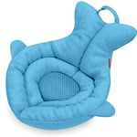 Skip Hop Coussin de Bain Bébé - Coussin Baignoire Bébé Baleine Rembourré Nouveaux-Nés, Anti-Dérapant - Coussin Bain, Douche & Lavabo - Support Flottant Confortable Dès la Naissance