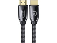 Usams U67 Sj498 8K Hdmi 2.1 3M Hdmi-Hdmi-Kabel Svart