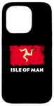 Coque pour iPhone 15 Pro Isle Of Man Flag