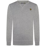 Lyle & Scott crew neck genser - vintage grey heather