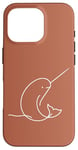 Coque pour iPhone 16 Pro Arctic Ocean Arctic Marine Life Licorne de la mer Narval