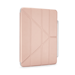 Pipetto iPad Air 11 (M2) Fodral Origami No3 Pencil Case Metallic Rosa