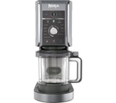 NINJA Creami Deluxe NC501UK 10-in-1 Ice Cream & Frozen Dessert Maker  Black & Silver, Silver/Grey,Black