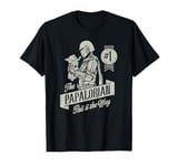 Star Wars The Mandalorian and Grogu Papalorian Father’s Day T-Shirt