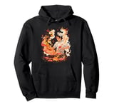 Hibachi Grill Teppanyaki Barbeque Japanese Cuisine Pullover Hoodie