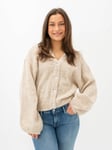 MSCH Copenhagen Hila Hope Cardigan - Dame - Beige - S/M