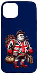 Coque pour iPhone 15 Plus Boxe Boxeur Britannique Union Jack Drapeau Grande-Bretagne